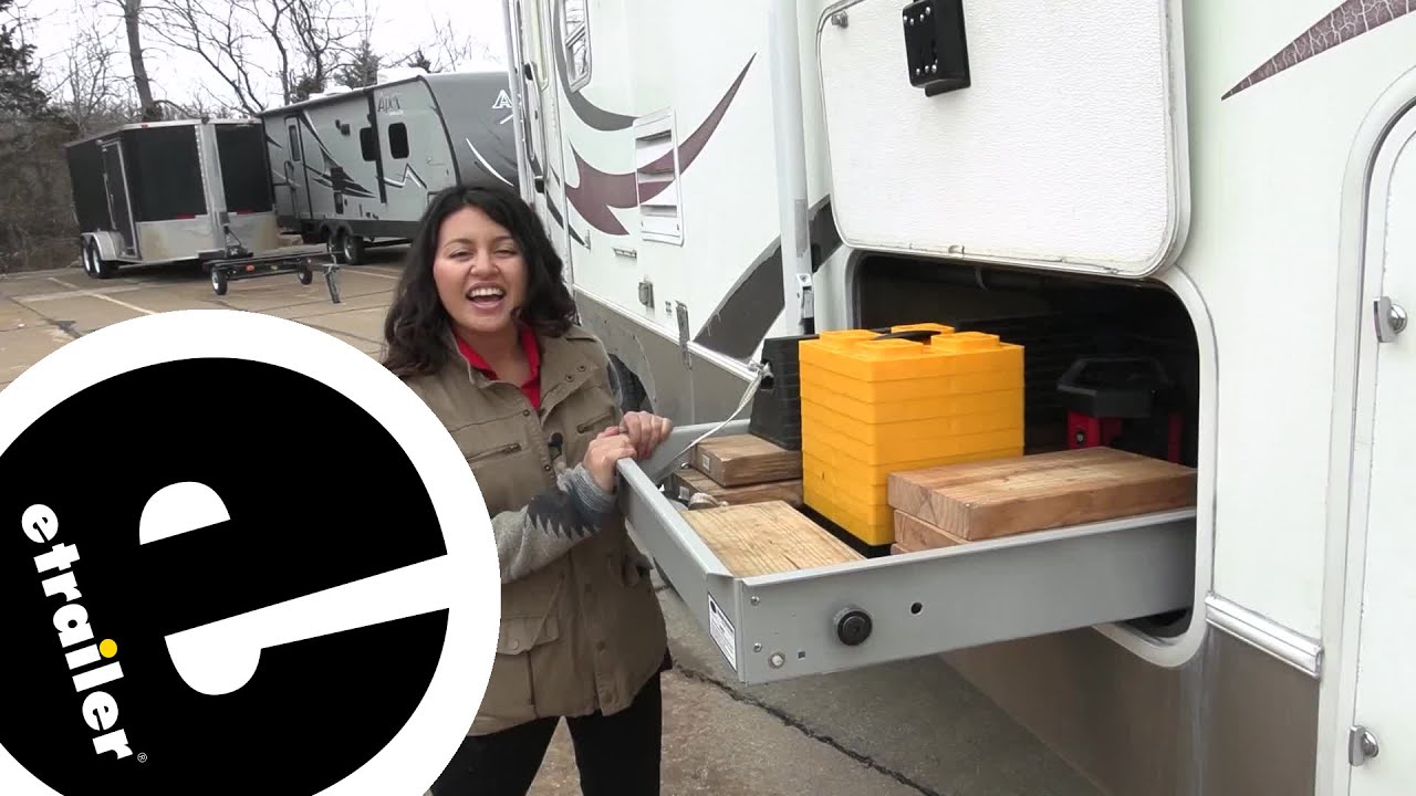 etrailer | In-Depth Review of the MORryde RV Cargo Sliding Tray - YouTube