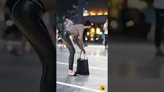 Korean Hot Model On Airport Whatsapp Status