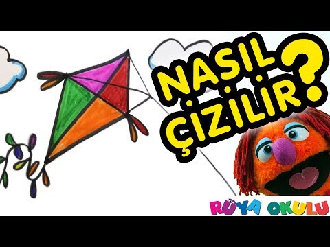 Video: Kalemle Uçurtma Nasıl çizilir