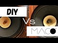 Macaria speakers vs my own diy speakers