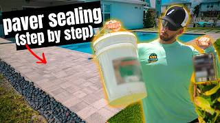 spilling the PAVER SEALING process that took us 6 years to learn