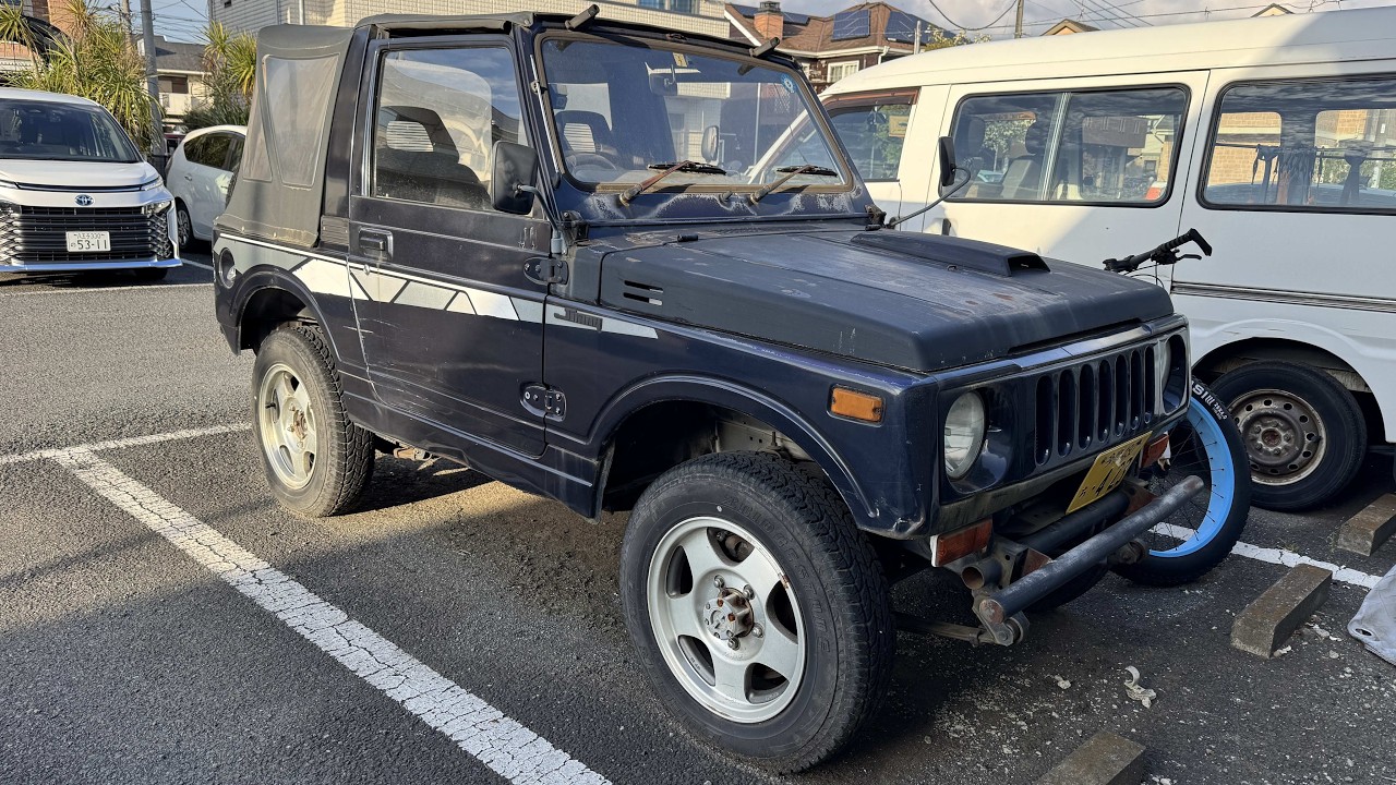 WPLC74ジムニー中古車ベース製作の販売。走るために必要なものしか付きません。 For Sale] Ninomiya Collection: Selling my prized Jimny - YouTube