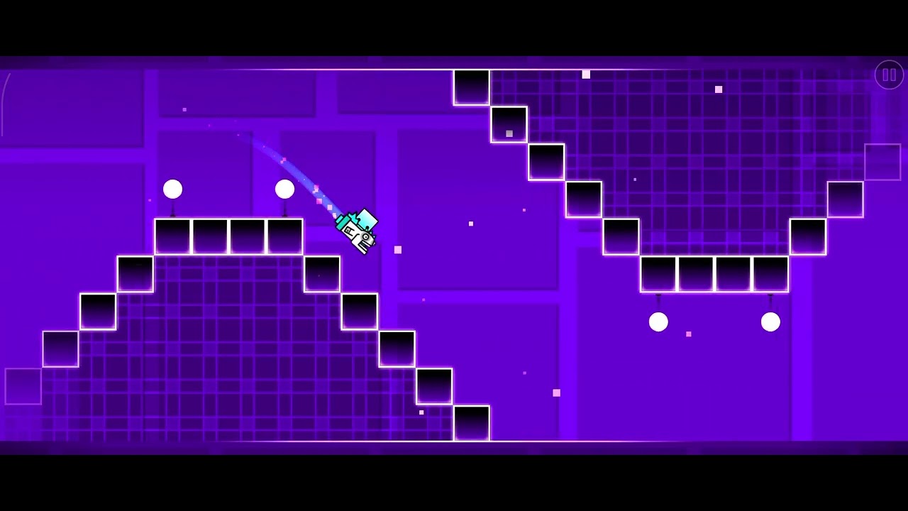 Geometry dash Gameplay Back on Track - YouTube