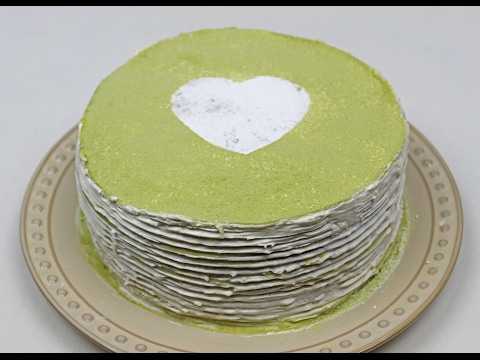 Cara Memasak Resepi Green Tea Cake - Hidangan Melayu