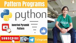 Inverted Pyramid Pattern in Python