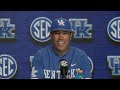 2024 SEC Baseball Tournament - Press Conference: Kentucky