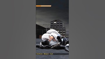 Spider-Man(Black Spider-Man Suit Mod) Vs Black Cat #spiderman #blackcat