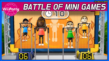 Wii party (Wii 파티) - Battle of Minigames ( Master CPU, Eng Sub )