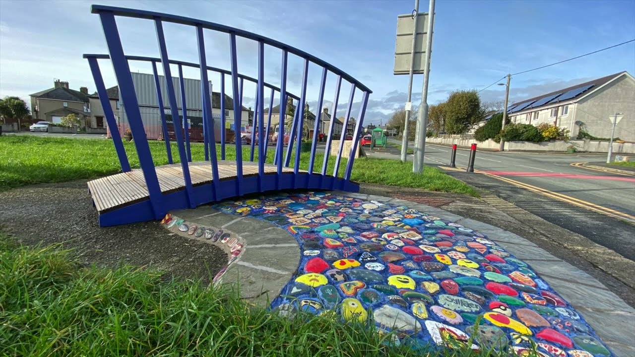 Pont yr Enfys, Tyn Rhos, Cricieth, Rainbow Bridge