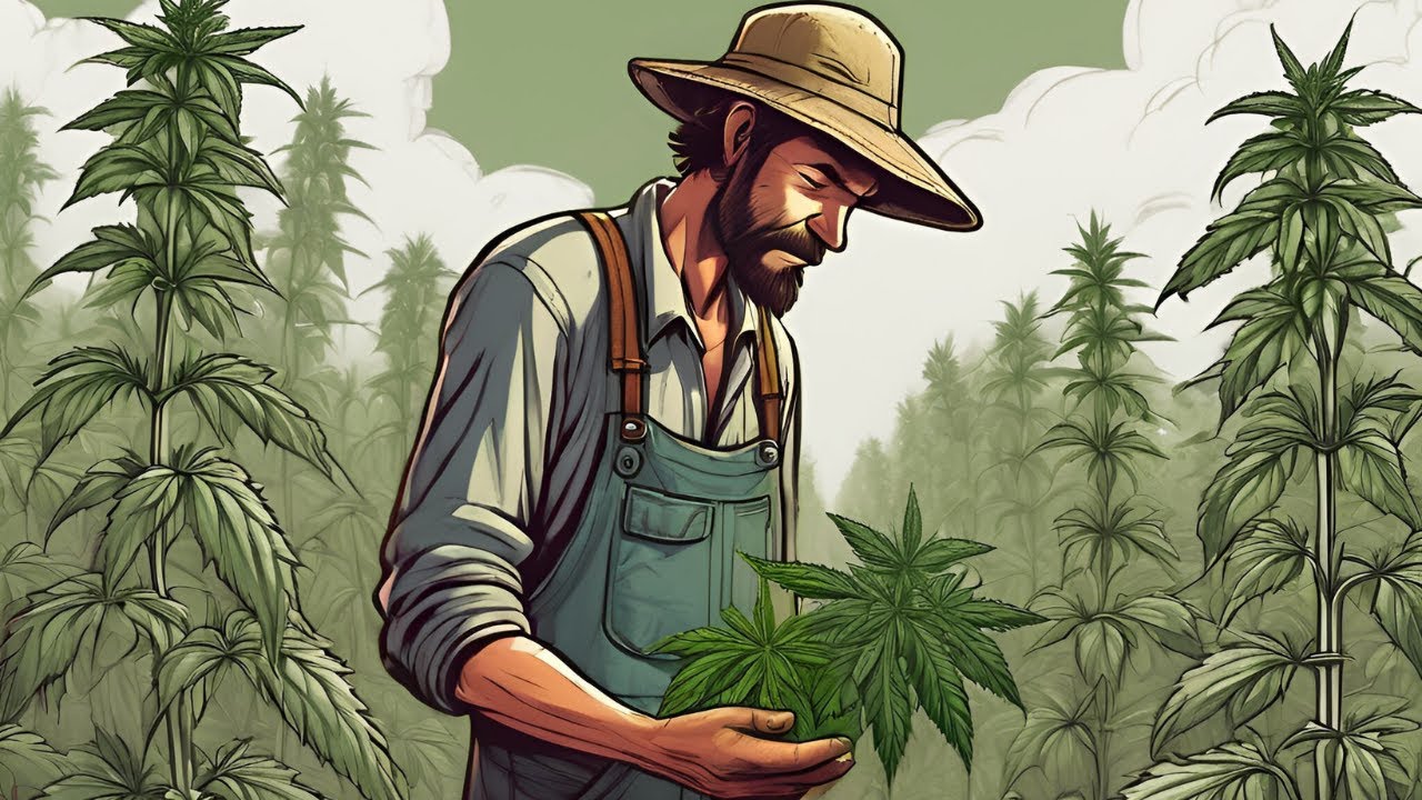 Лечение мучнистой росы на конопле. Обучающее видео.