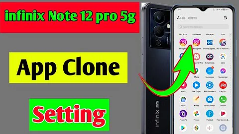 infinix note 12 pro 5g me app clone kaise kare | how to clone apps infinix note 12 pro 5g