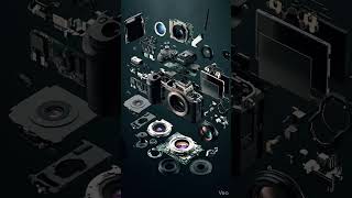AI Camera Lens Opening Cinematic Shot 📸 | Ultra Realistic GoPro Animation #shorts