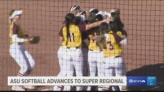 ASU softball moves on to NCAA Super Regional