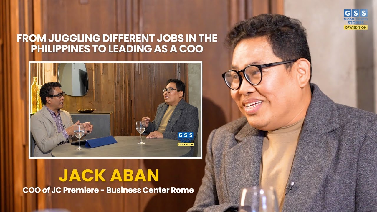 From juggling different jobs in the Philippines to leading as a COO in Italy