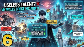 They Laughed at My DEFENSE Talent, So I Built WALLS at HALF Cost No Army Could Break! | Manhwa Recap