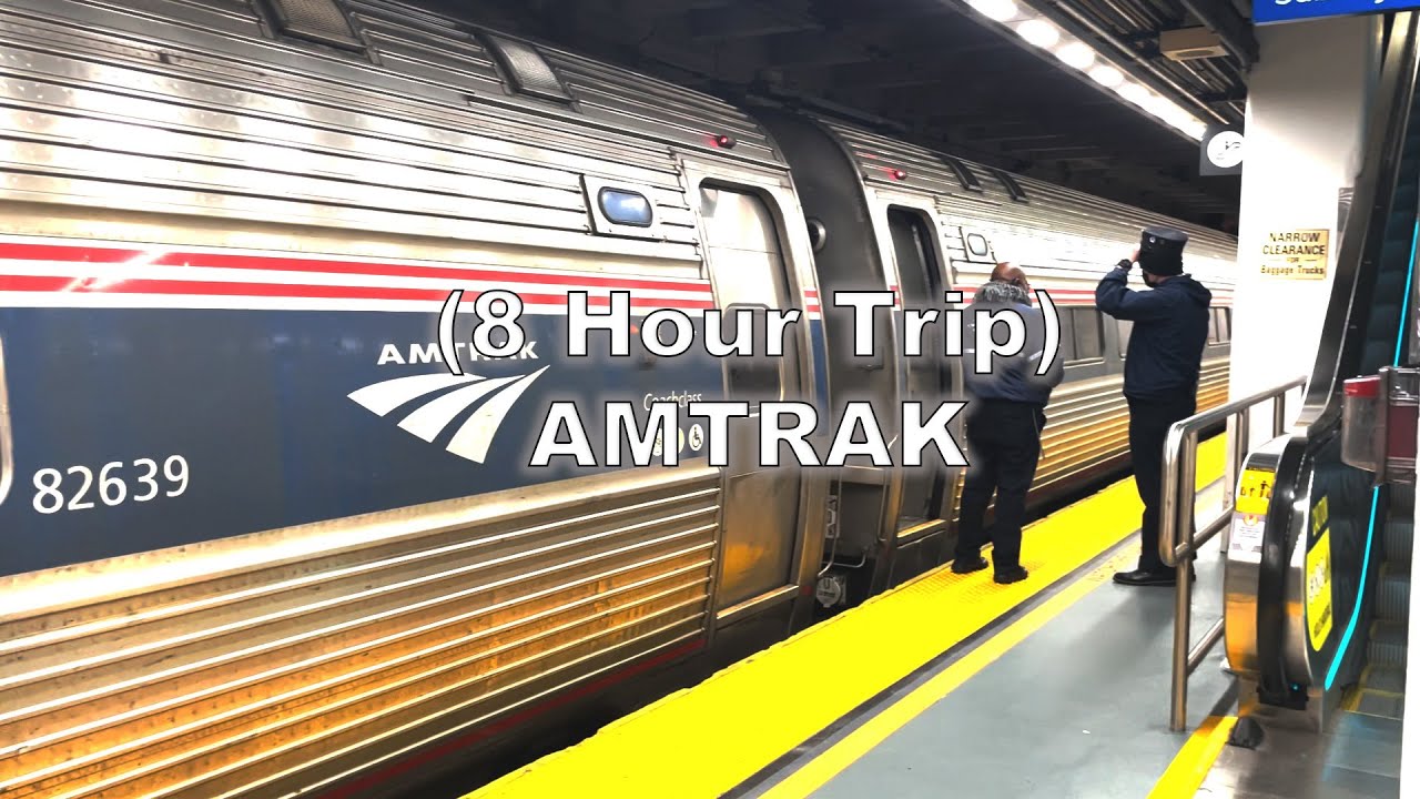 Traveling Amtrak from Virginia to New York 8 hours YouTube