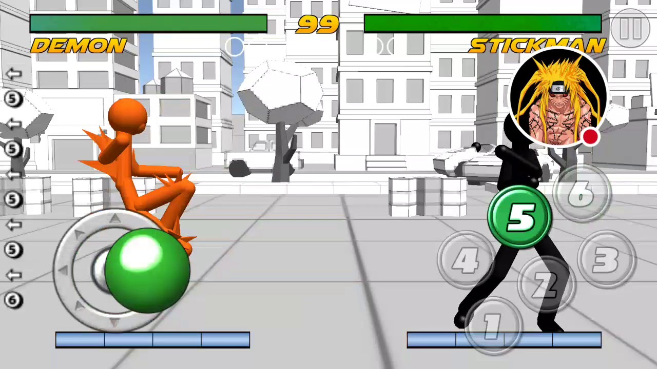 Wombo combos in stickman fighting 3d 