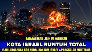 TONIGHT ❗ TEL AVIV WAS IN DESTRUCTION \