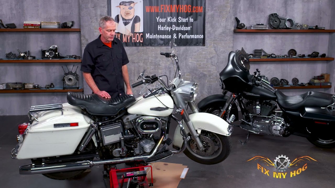 Shovelhead Pre-Ride Checklist - YouTube