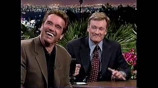 Arnold on Conan O'Brien Show - 1999