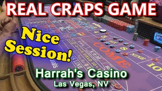 LOTS OF BETS - Live Craps Game #21 - Harrah's Casino, Las Vegas, NV - Inside the Casino