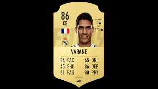 RAPHAEL VARANE IN EVERY FIFA (2013 - 2024)