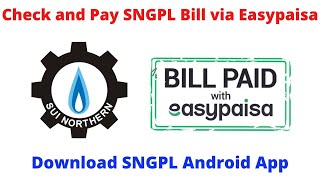 SNGPL App | SNGPL Bill check | sngpl bill payment screenshot 1