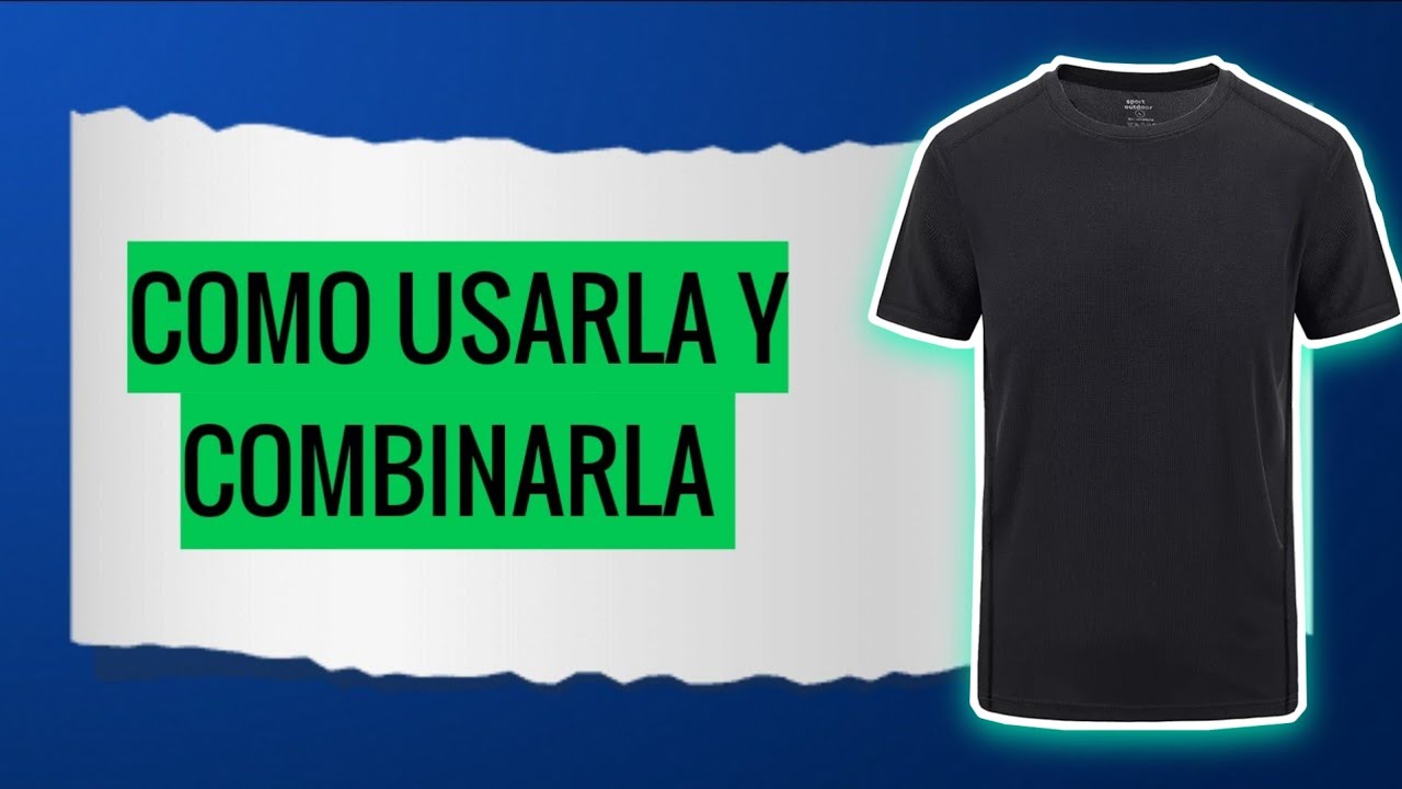 como USAR Y COMBINAR una playera negra 😎 *tips y outfits con esta camiseta  y remera* para hombre - YouTube