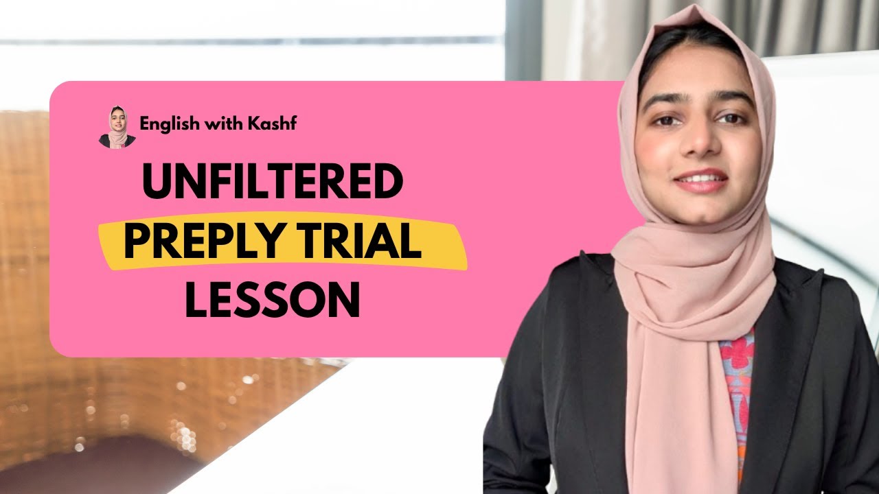 An unfiltered preply trial lesson| B1 student| Meet and greet