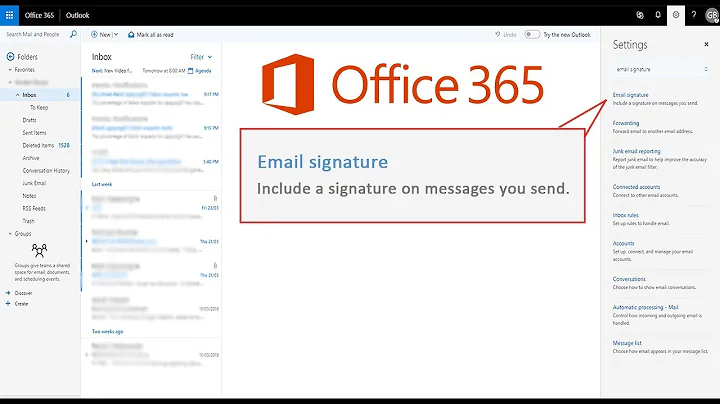 How to update your Office 365 Email Signature Update - 2020 Edition