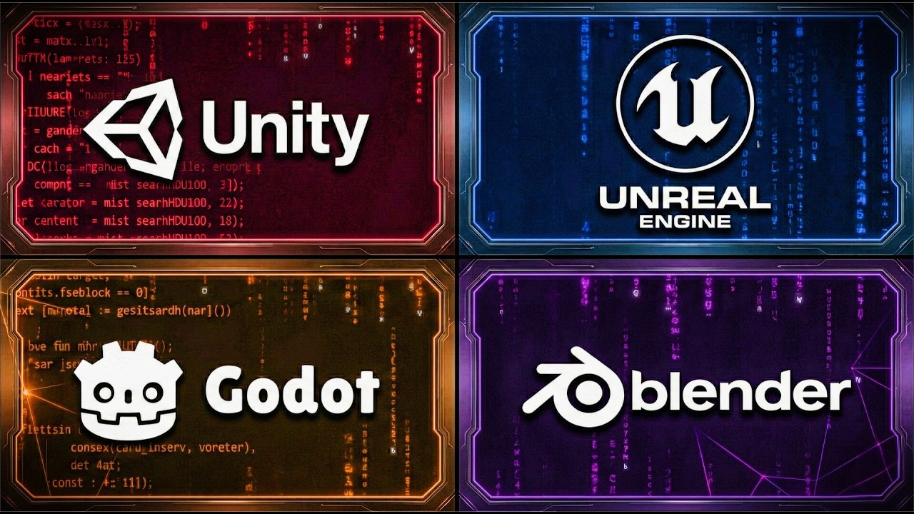 Unity, Unreal, Godot or Blender? Bundles For EVERYONE!