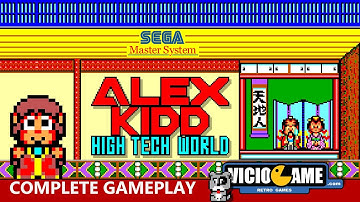 🎮 Alex Kidd: High-Tech World (Master System) Complete Gameplay