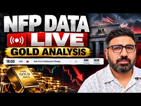 🔴 Gold Price Today: NFP Data LIVE | BIG Move Coming? | Gold Analysis