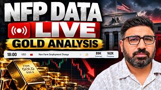 🔴 Gold Price Today: NFP Data LIVE | BIG Move Coming | Gold Analysis
