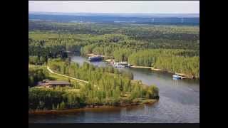 видео База отдыха РУССКИЙ БЕРЕГ в Подмосковье на берегу Пестовского водохранилища