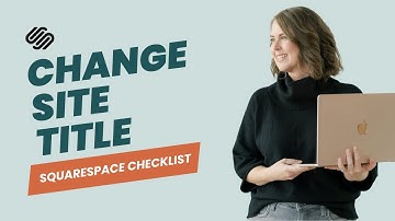 Squarespace Site Title: Beginner Tutorial