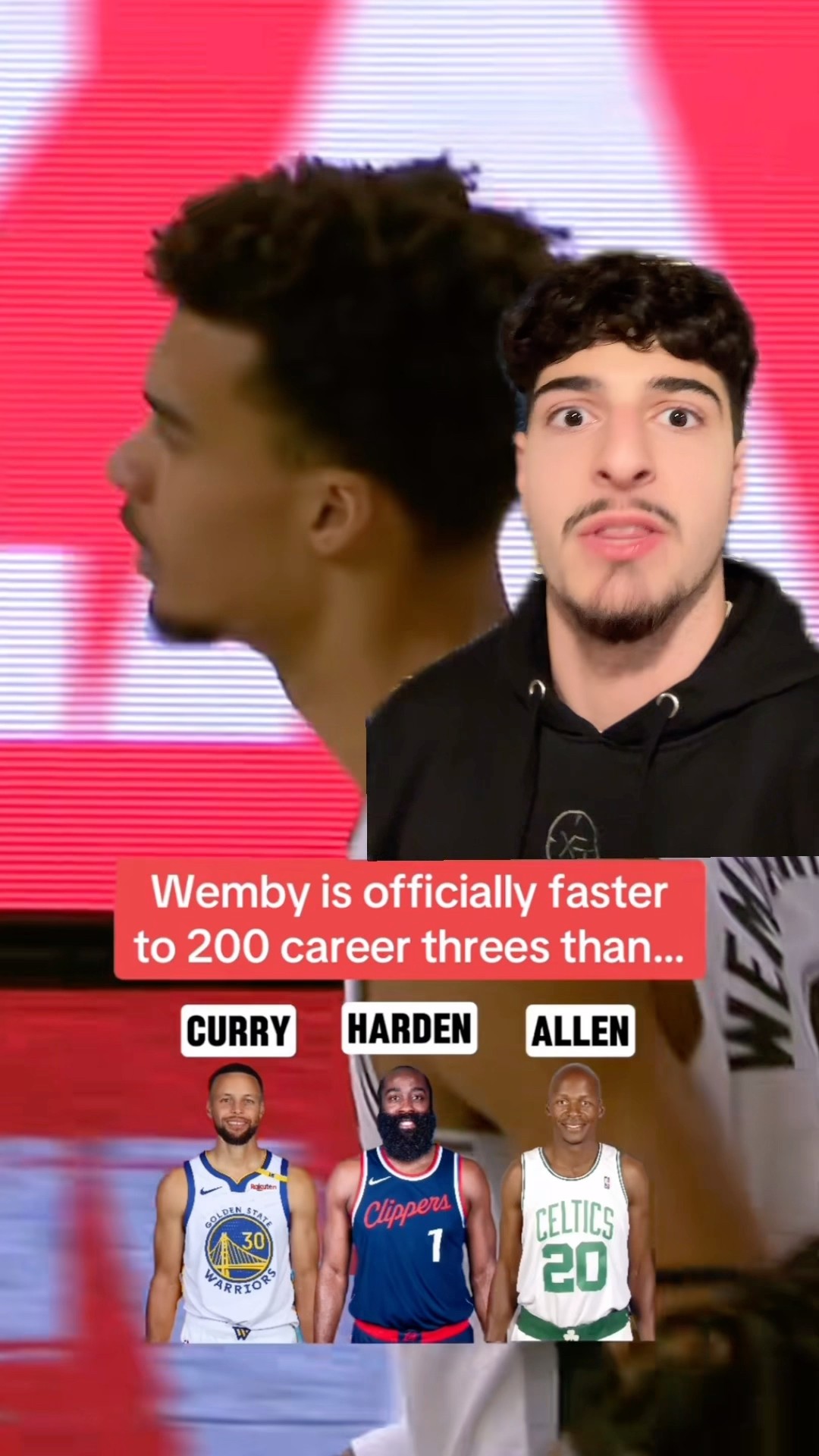 WETBANANAS IS NOT THE REASON VIEWERSHIP IS DOWN? #nba #wemby #lebron #fexr