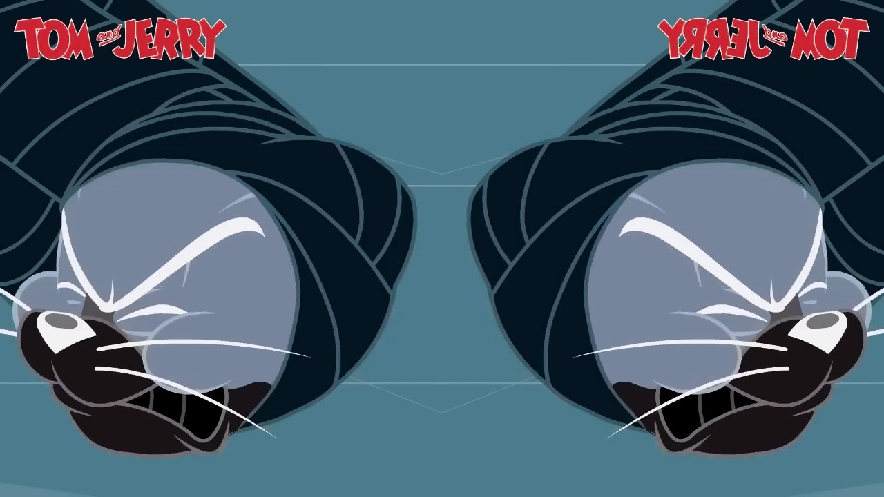 Tom, say uncle,!😬😮‍💨 Tom and Jerry (Powered by: Gamavision Csupo Effects)