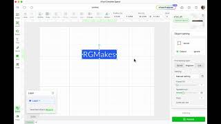 Create a negative space engraving area in xTool XCS.