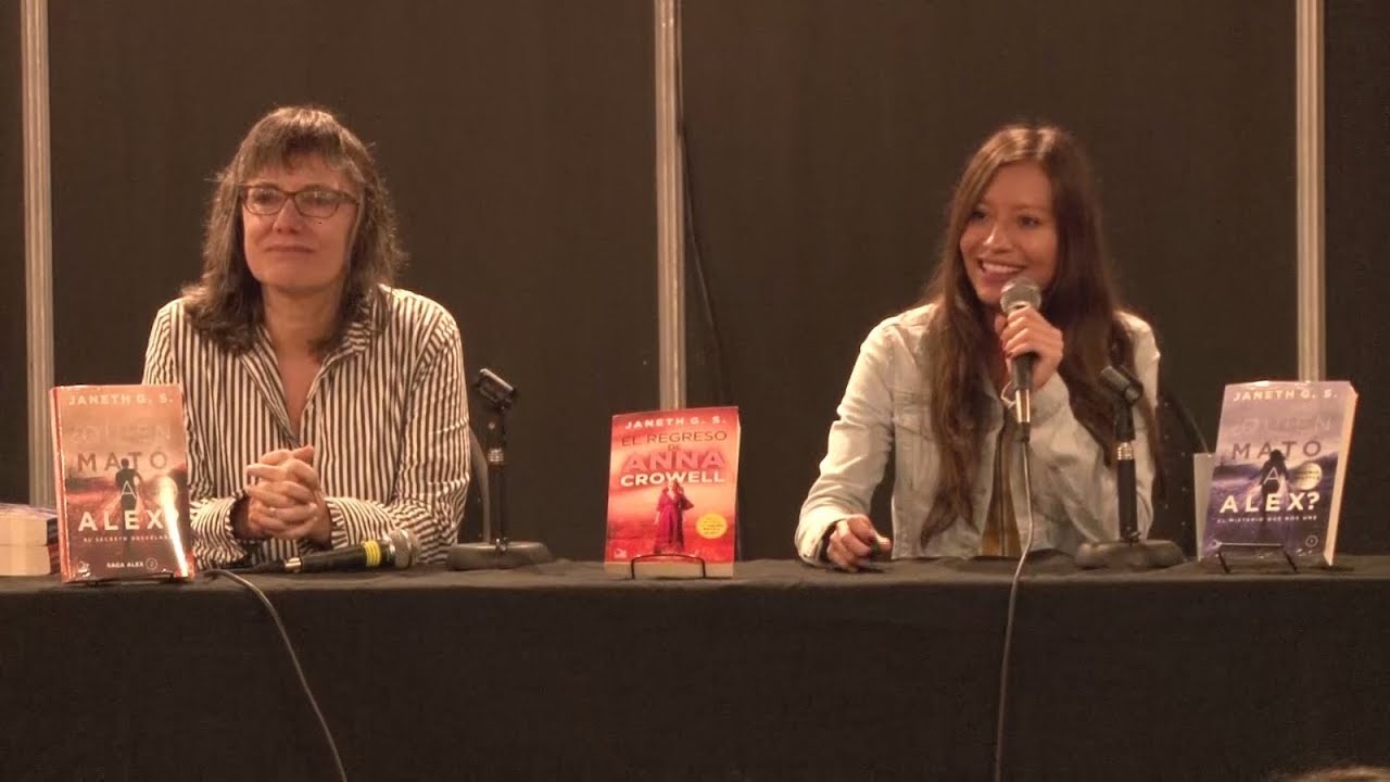 Janeth G.S. en la Feria Internacional del Libro de Buenos Aires