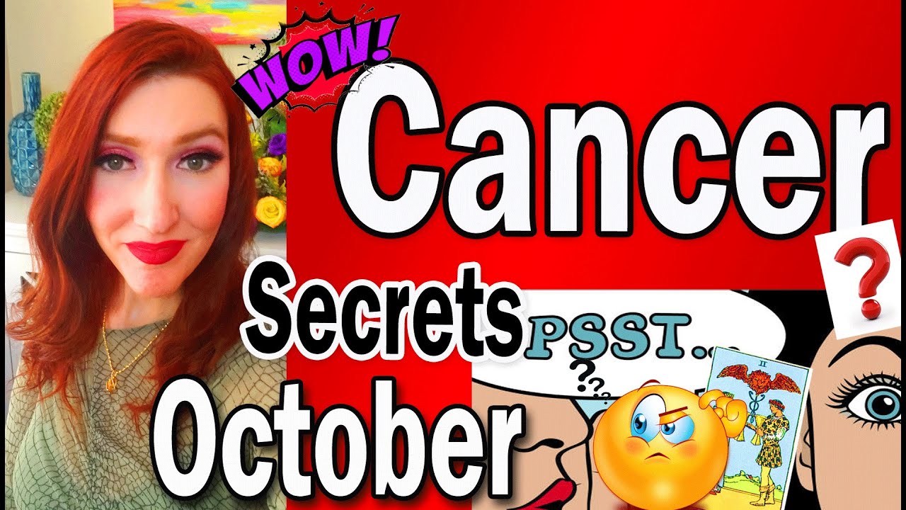 CANCER SHOCKINGLY ACCURATE! WHAT DO THEY SECRETLY WANT TO TELL YOU!! CANCER Tarot Reading OCTOBER