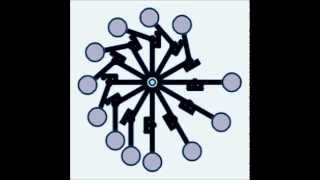 Overbalanced Wheel Simulation 🔹Villard de Honnecourt's Wheel.