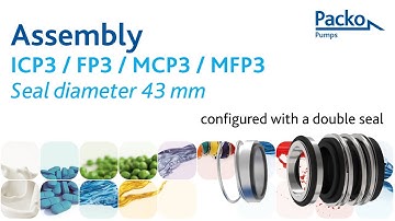 Assembly with double sealing: ICP3, FP3, MCP3 & MFP3