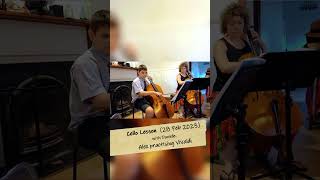 20230228 Alex 11yo Practising  Vivaldi shorts