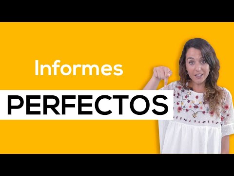 Vídeo: Com Emplenar Un Informe Personalitzat