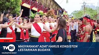 8 Juli 2025 Masyarakat Adat Harus Konsisten Lestarikan Budaya