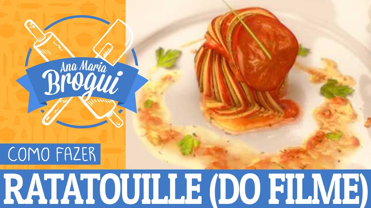 COMO FAZER RATATOUILLE (DO FILME) | #AnaMariaBrogui #122
