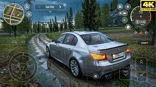 BMW M5 E60 Realistic City &amp; Highway Driving - Traffic Racer Open World Gameplay | 4K ULTRA GRAPHICS