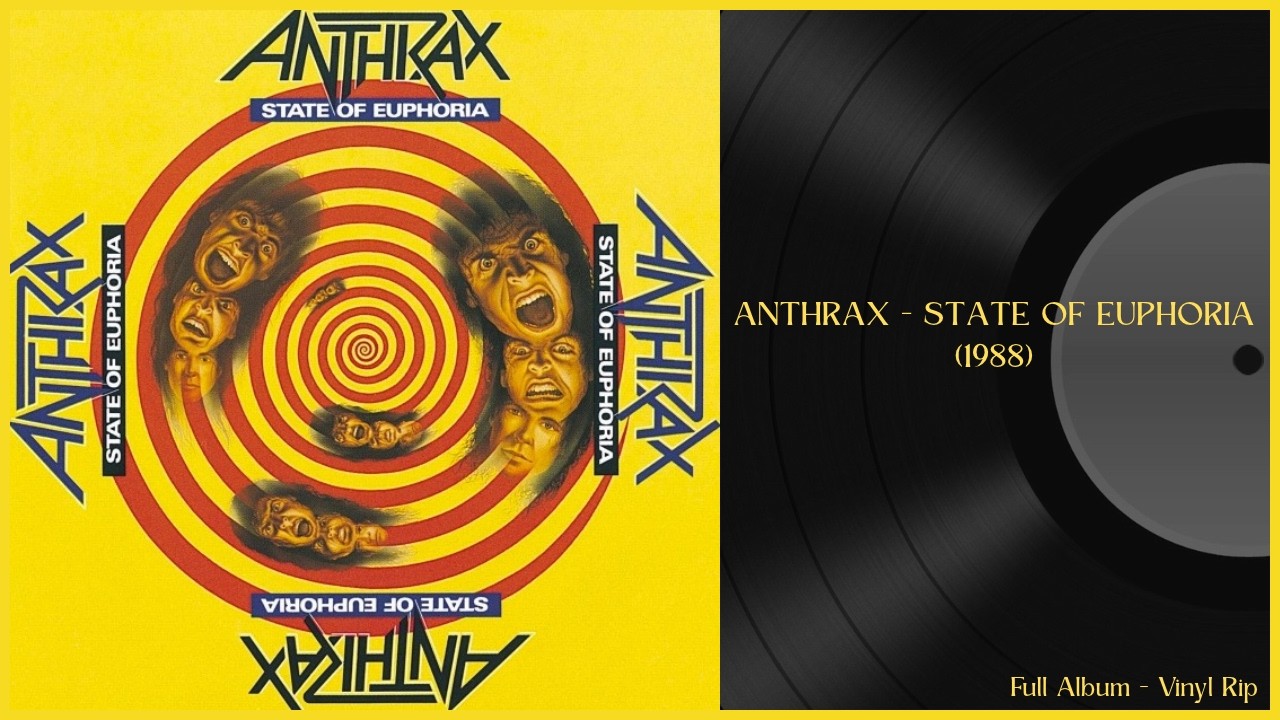 Anthrax - State Of Euphoria (1988) Full Album I Vinyl Rip - YouTube