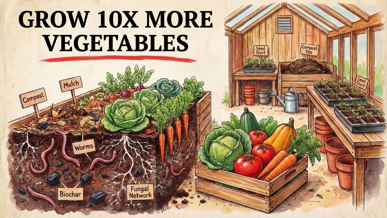How to Build Living Soil That Grows Massive Vegetables Without ...